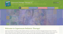 Desktop Screenshot of capernaumpeds.com